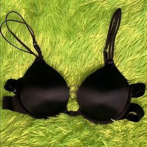 Black Strappy Bra
